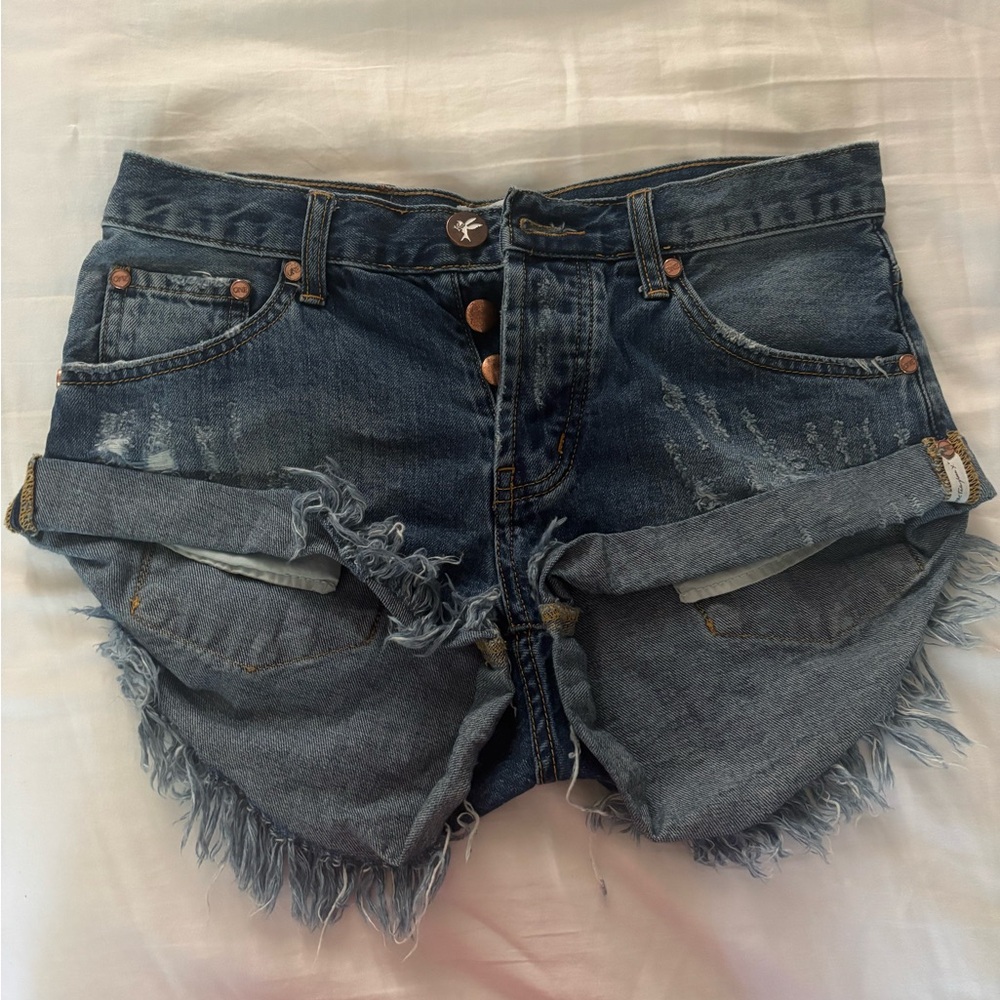 One x One teaspoon bandit shorts